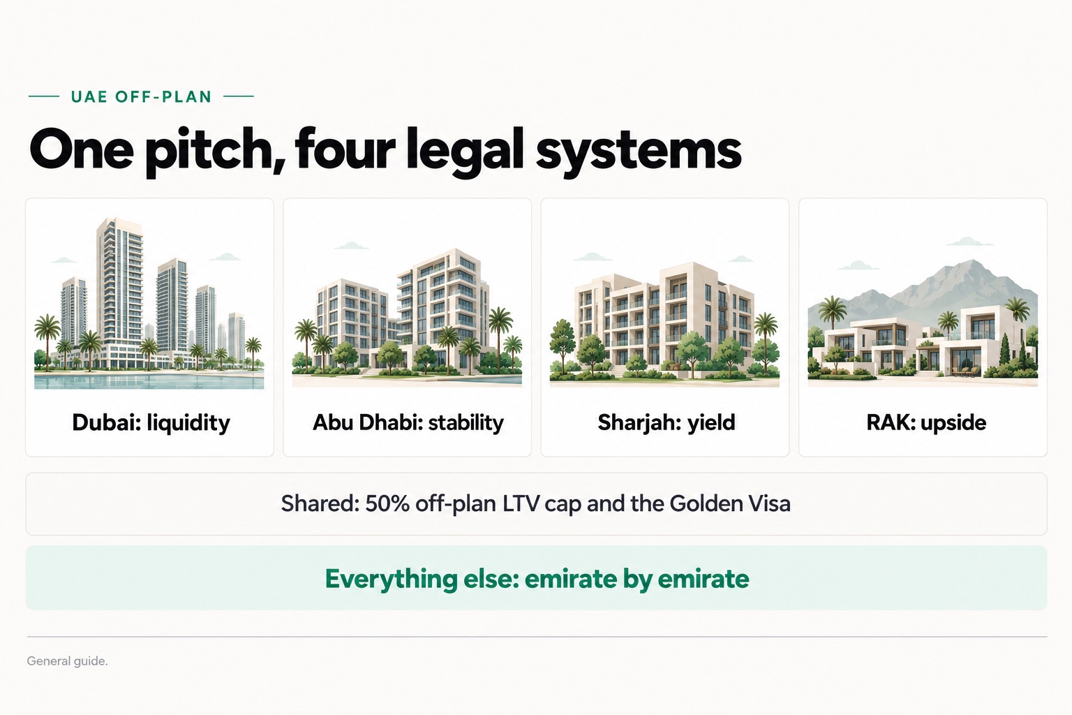 One pitch, four legal systems