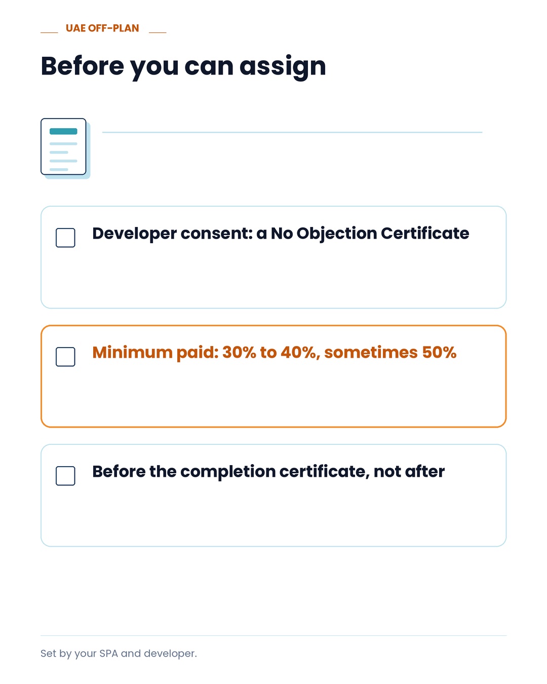 Before you can assign