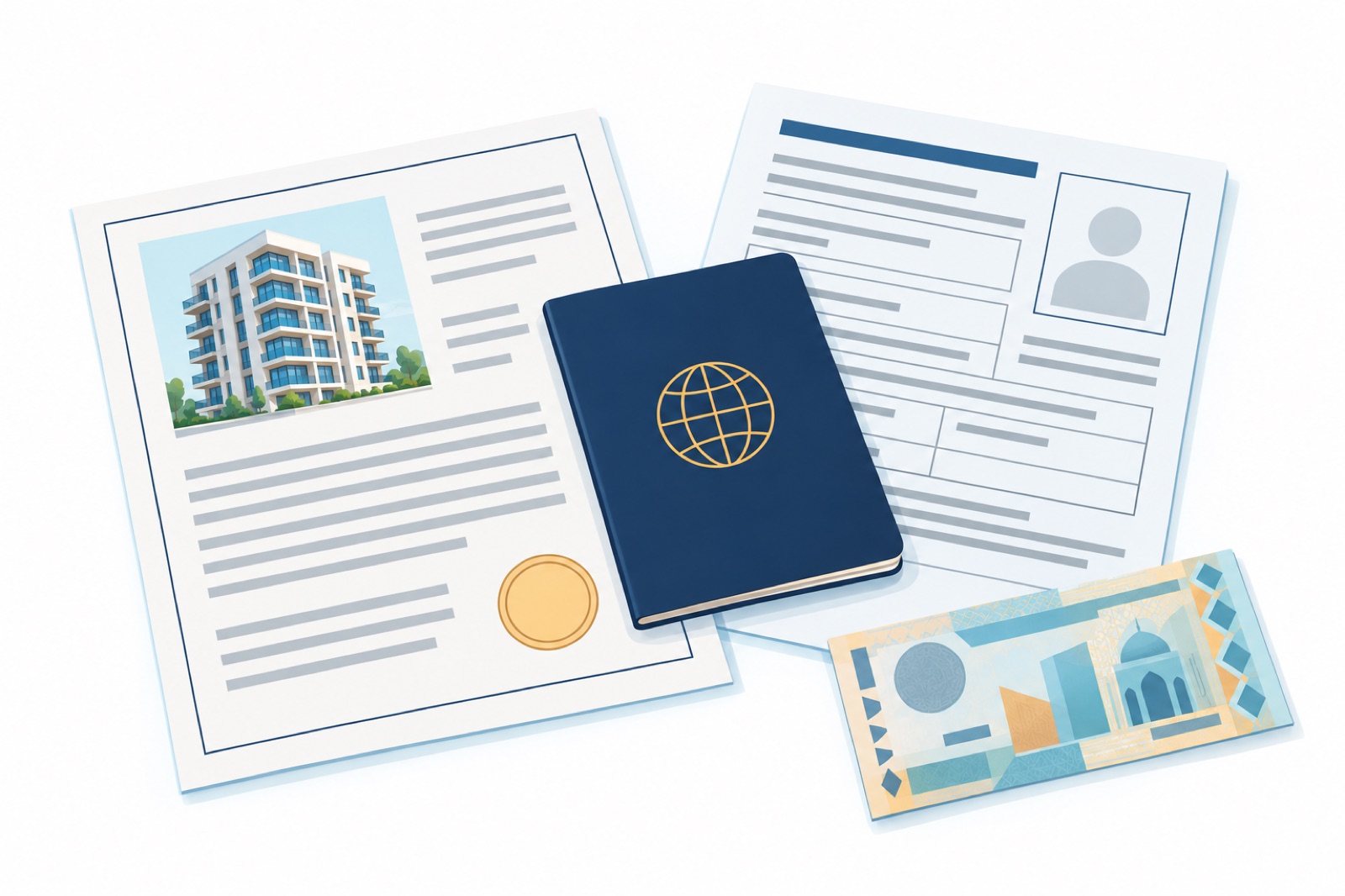 The payment plan as a row of unpriced dates