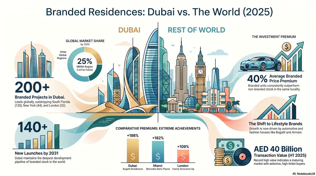 Global branded residences market growth 2025