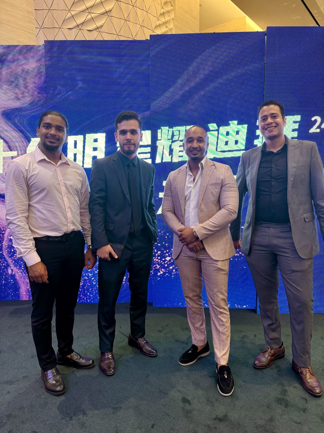 At an international property expo