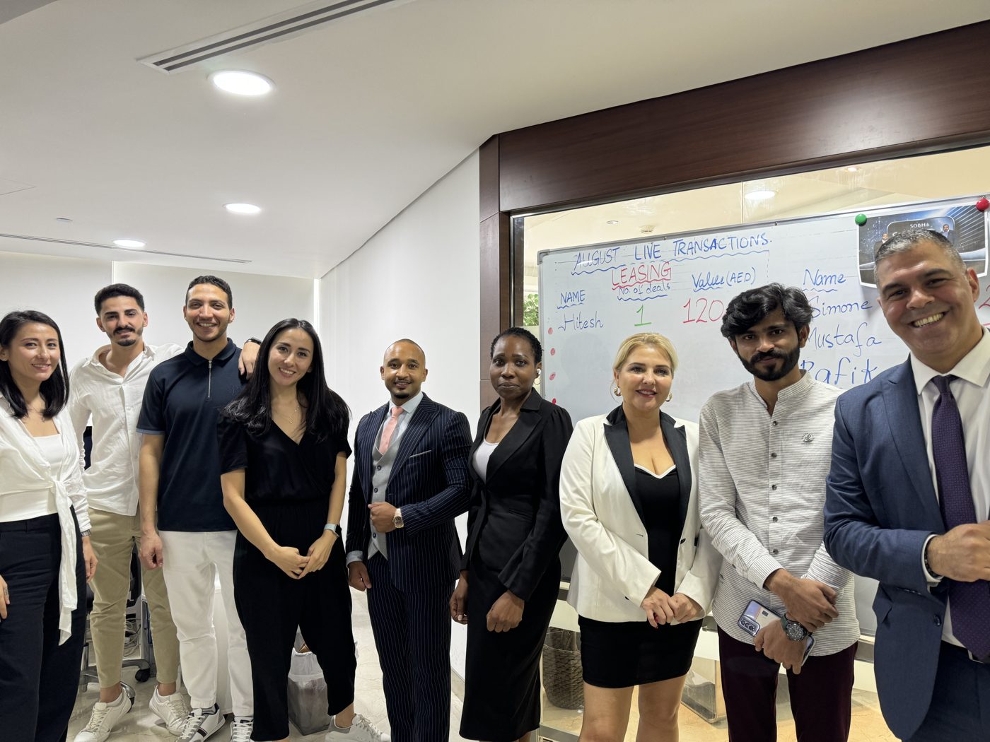 With the advisory team