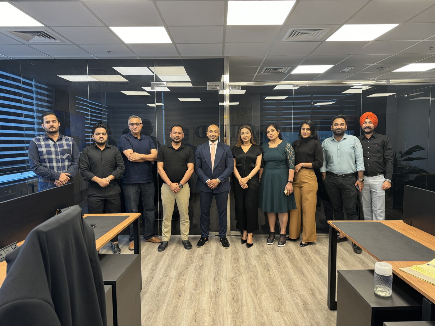 Advisory team in the office